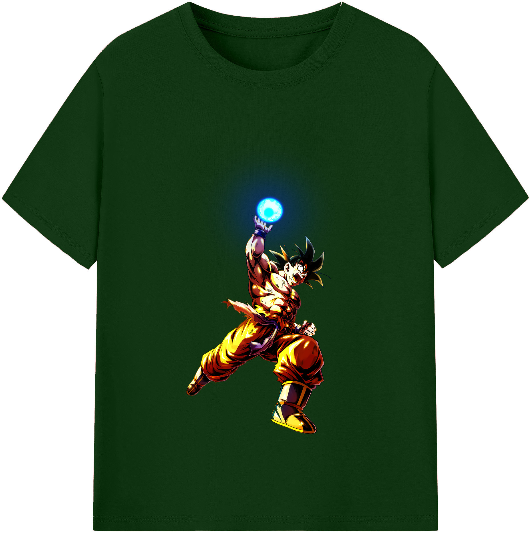 （画像用） ドラゴンボール 孫悟空（そん ごくう）Son Goku カカロット DRAGON BALL Kakarotto 綿100％半袖Tシャツ（フロントプリント）
